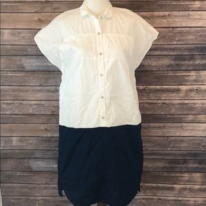 Madewell dress button down short sleeve